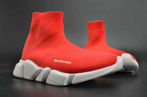 Red women's balenciaga trainers store